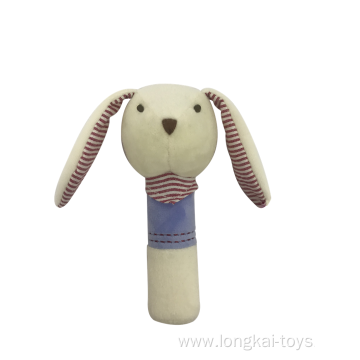 Plush Rabbit Squeaker Creamy